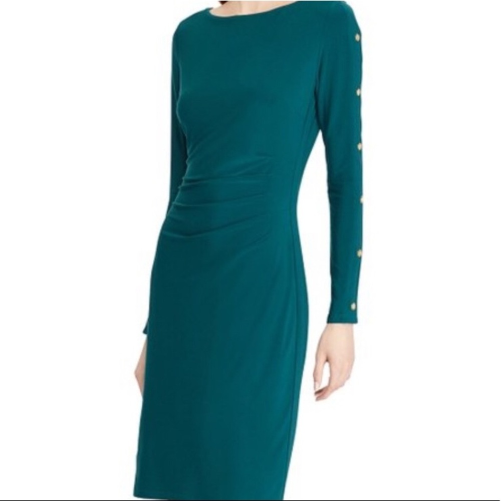 LAST CHANCE!! Stunning Ralph Lauren Ruched Dress